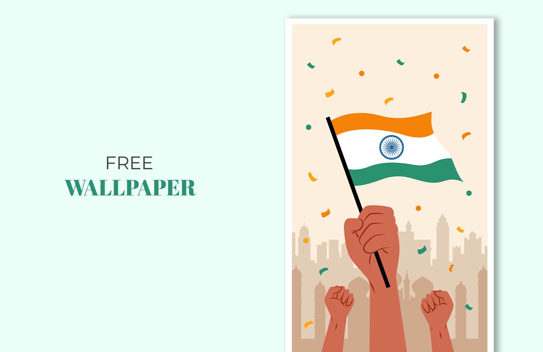 Free  India Independence Day Wallpaper in PDF, Illustrator, SVG, JPG