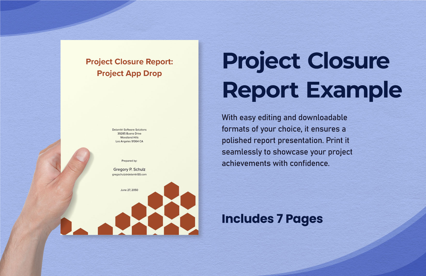 Project Closure Report Example in Word, PDF, Google Docs - Download | Template.net