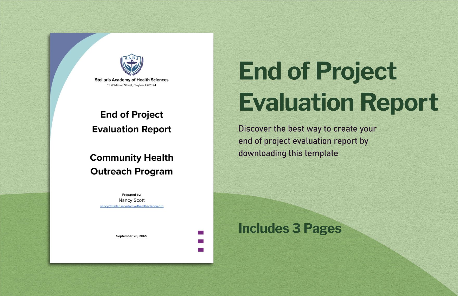 End of Project Evaluation Report