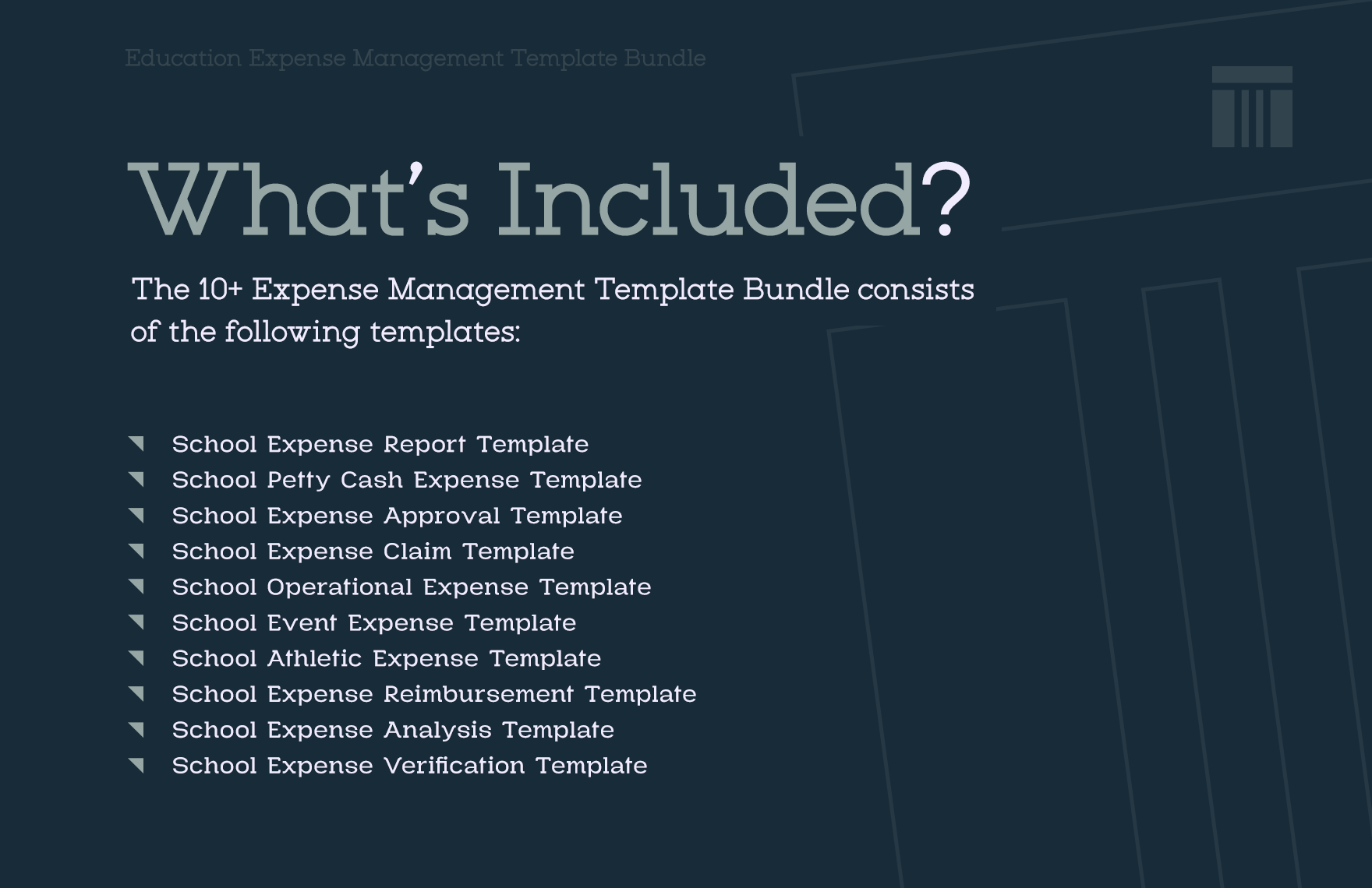 10 Expense Management Template Bundle