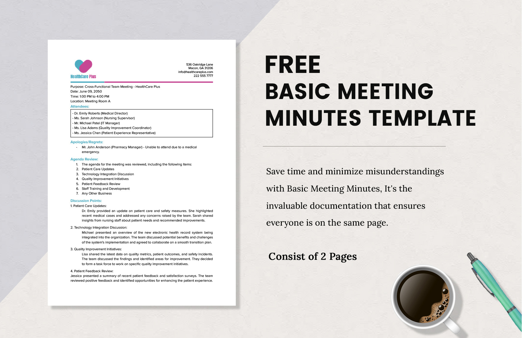 Basic Meeting Minutes