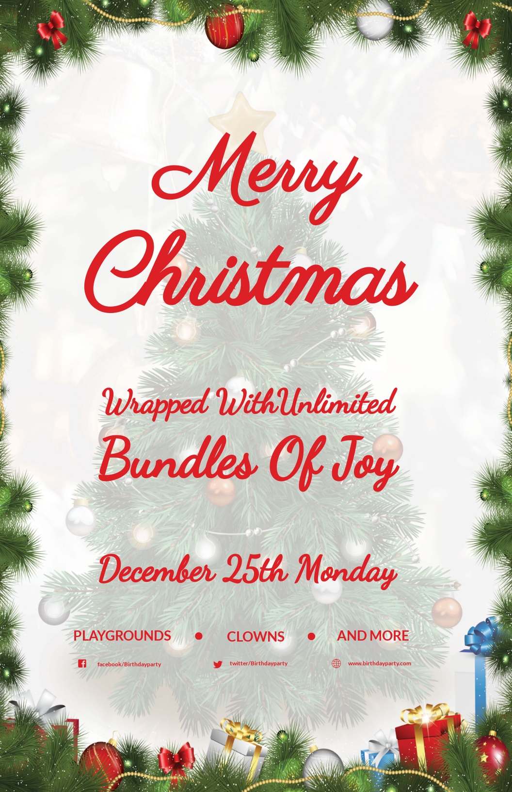 37 FREE Christmas Poster Templates Customize Download Template