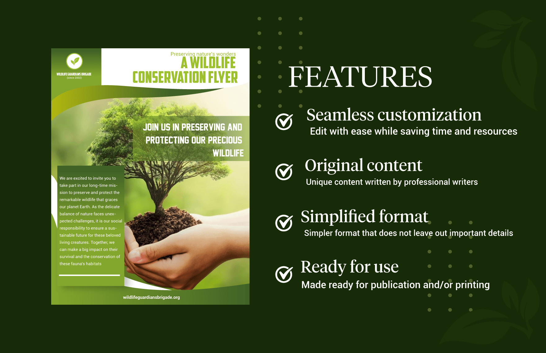 Nature Flyer Template
