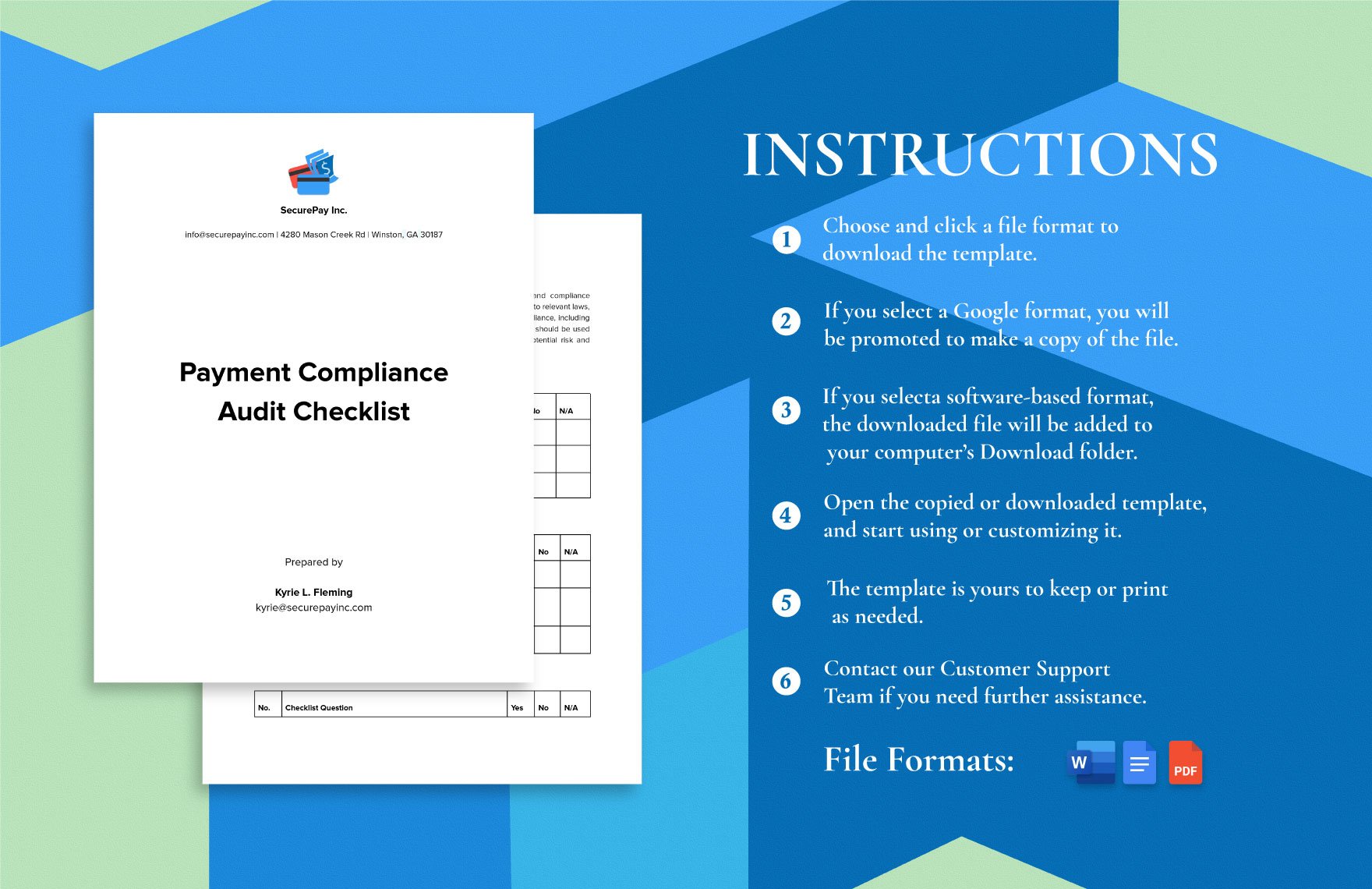 Payment Compliance Audit Checklist