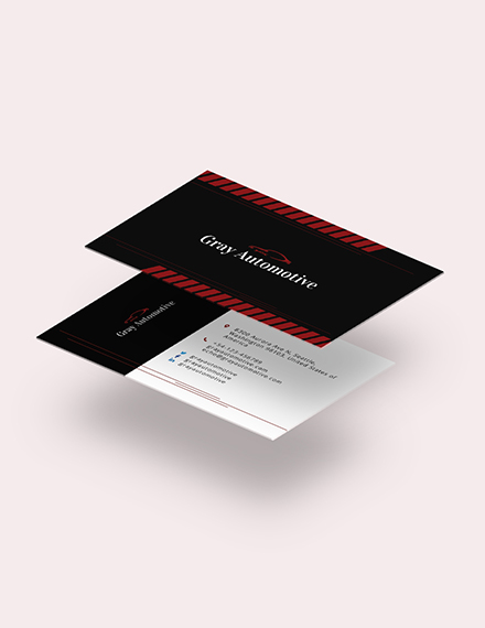 Business Card Template Pages Mac