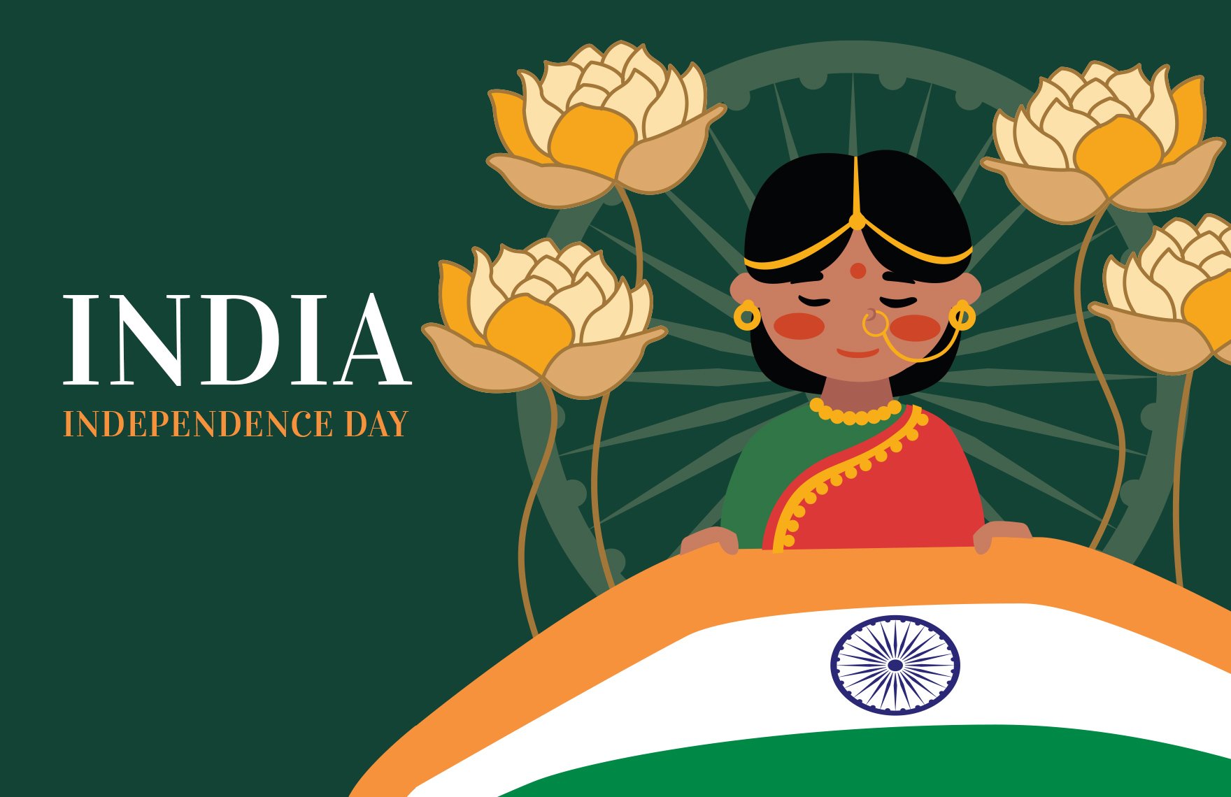 India Independence Day AI Image