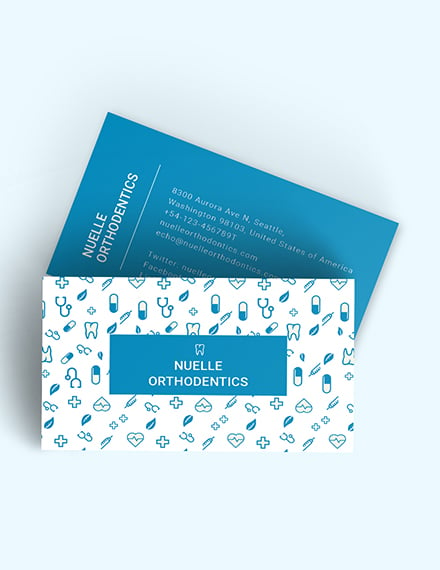 Creative Dentist Business Card Download