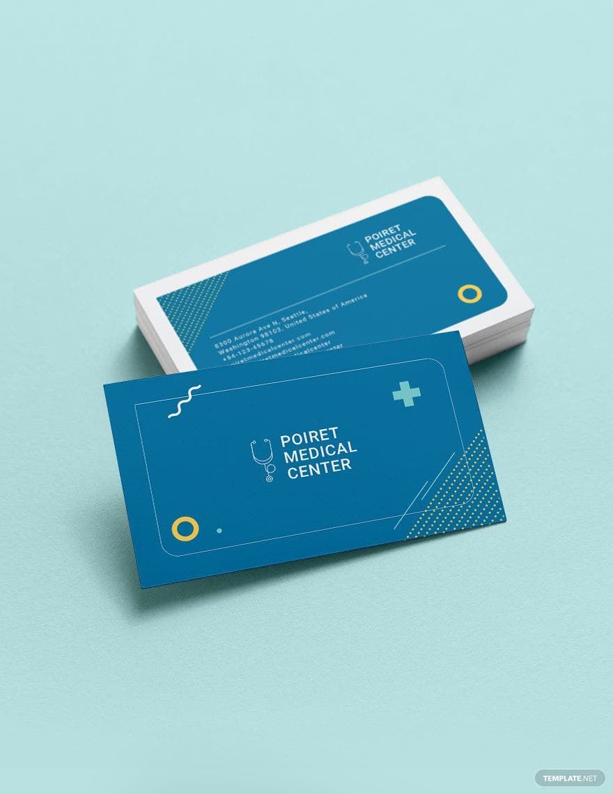 Free Creative Medical Business Card Template