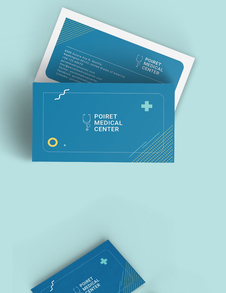 Creative Medical Business Card Template