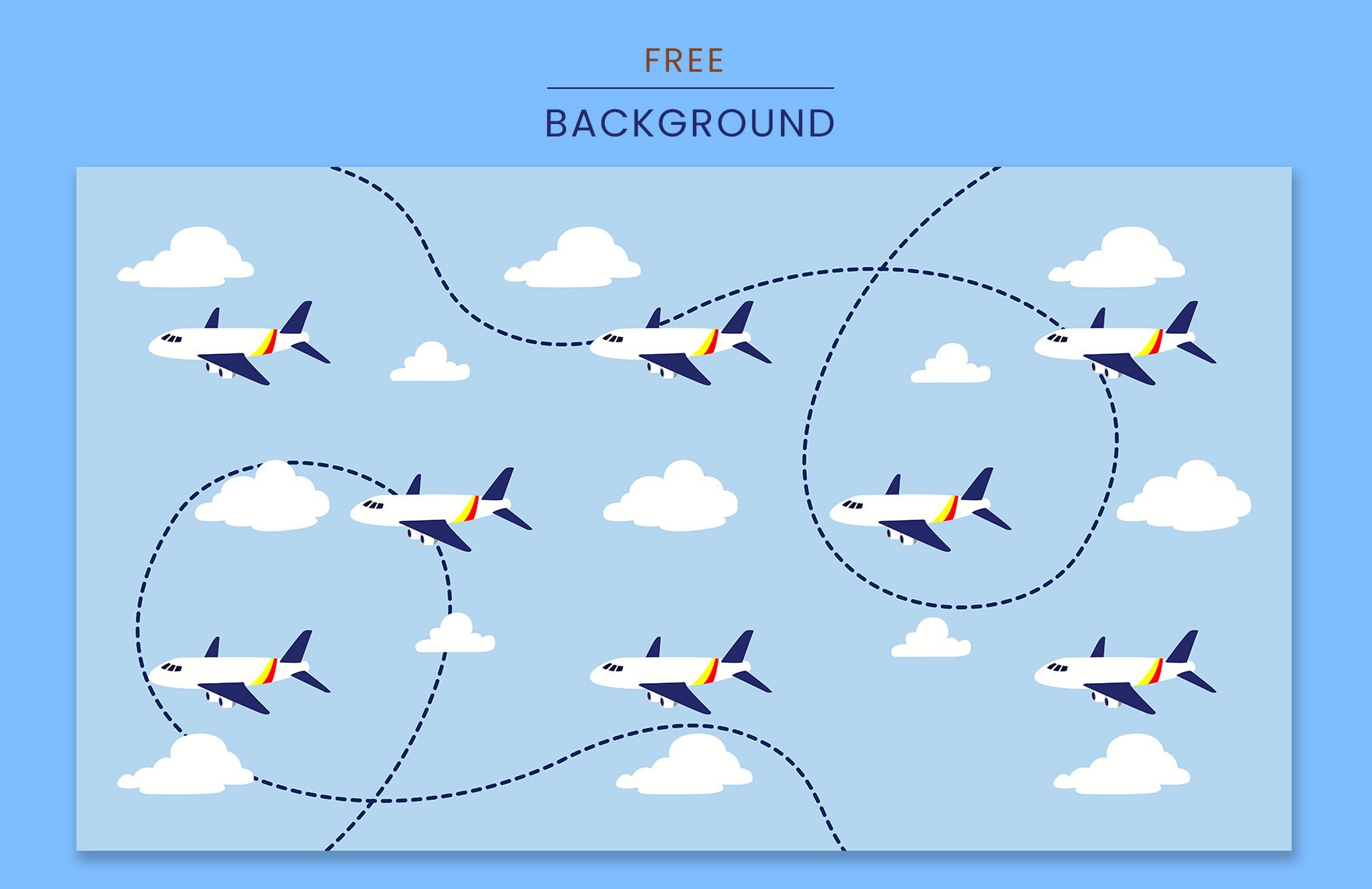 Free National Aviation Day Background in PDF, Illustrator, SVG, JPEG