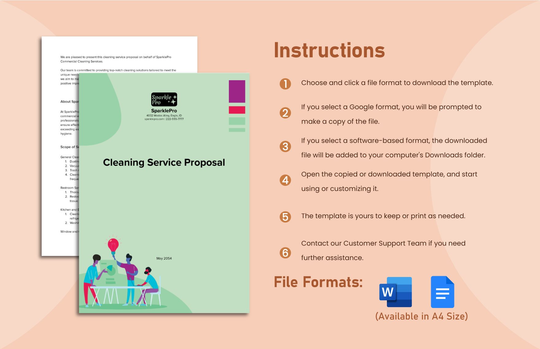 Commercial Cleaning Proposal Template