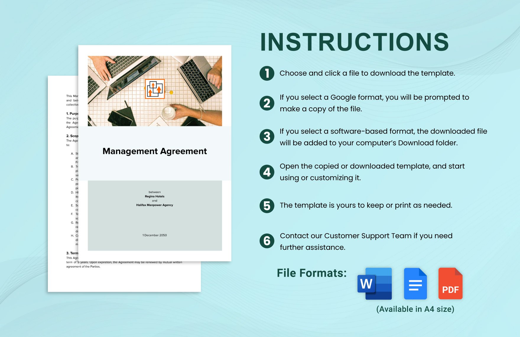 Management Agreement Template