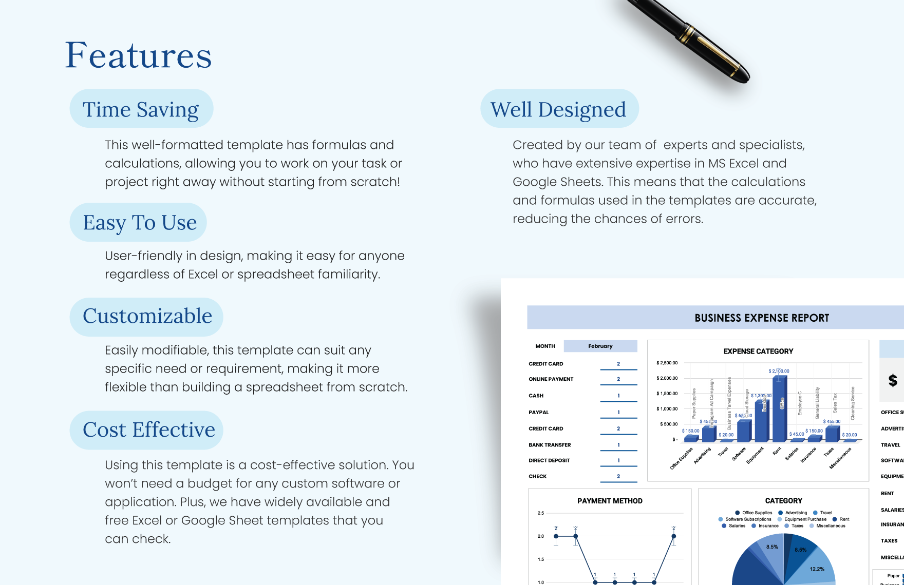 Business Expense Report Template