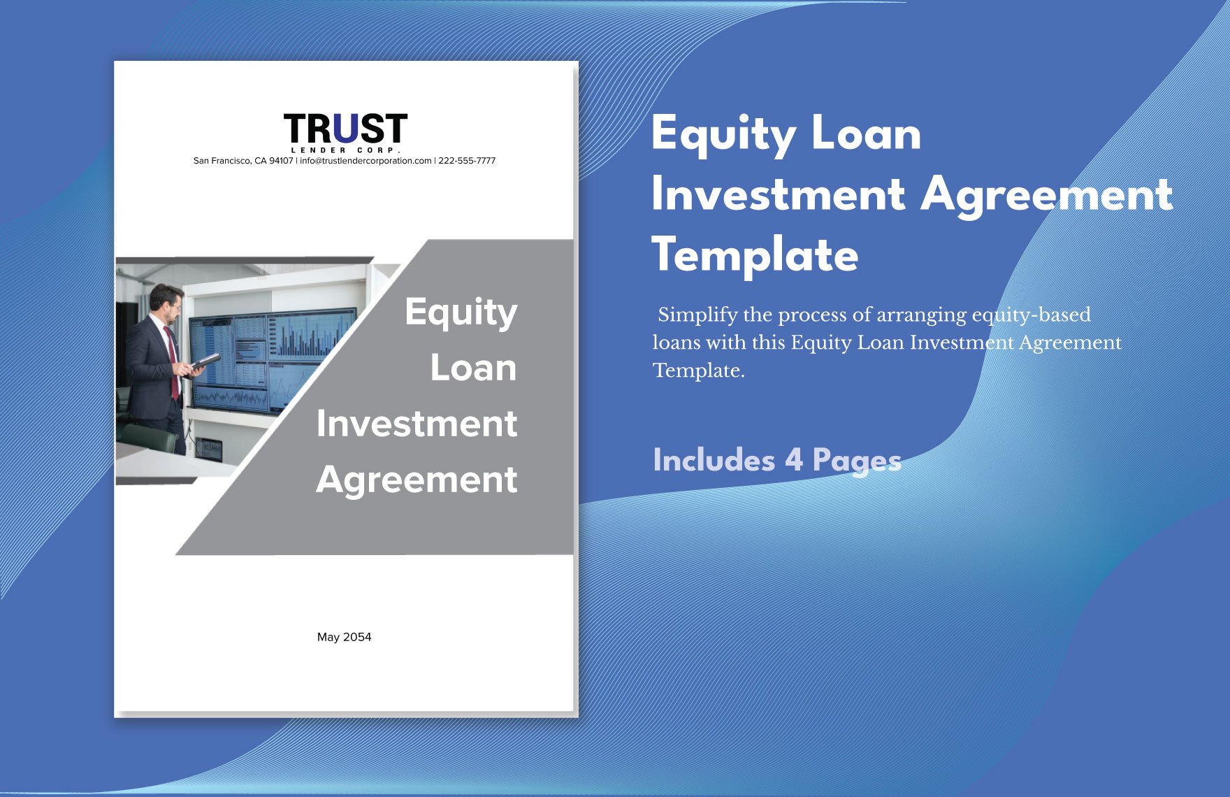 Equity Loan Investment Agreement Template