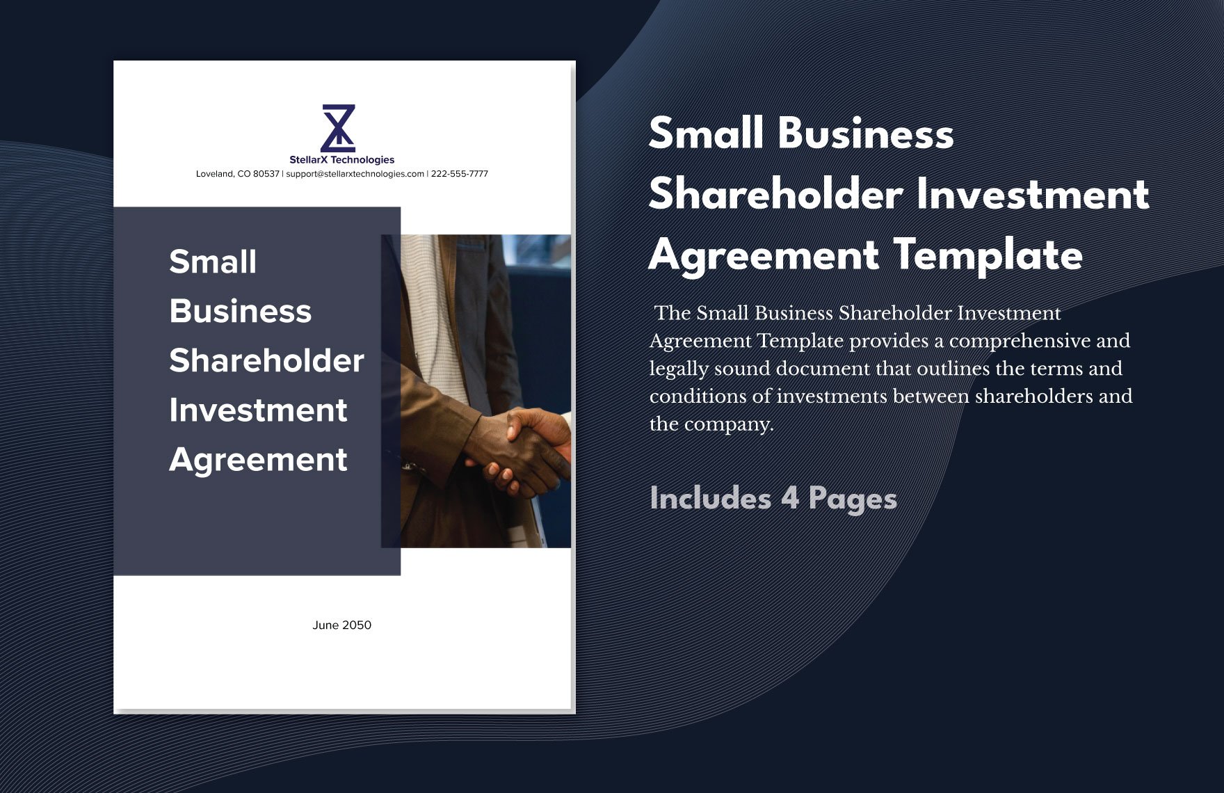 small-business-shareholder-investment-agreement