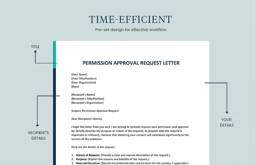 Permission Approval Request Letter
