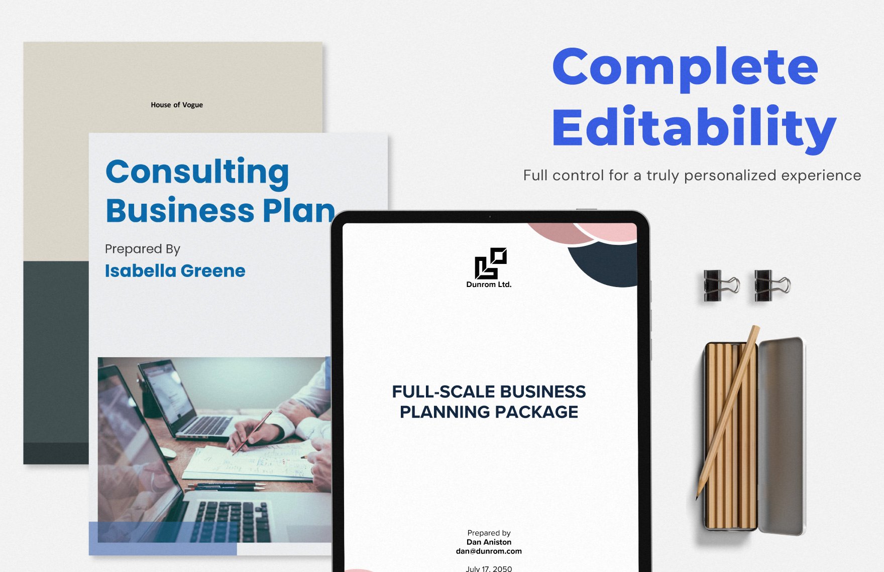 60+ Ultimate Business Plan Template Bundle