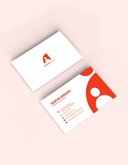 apple business card template