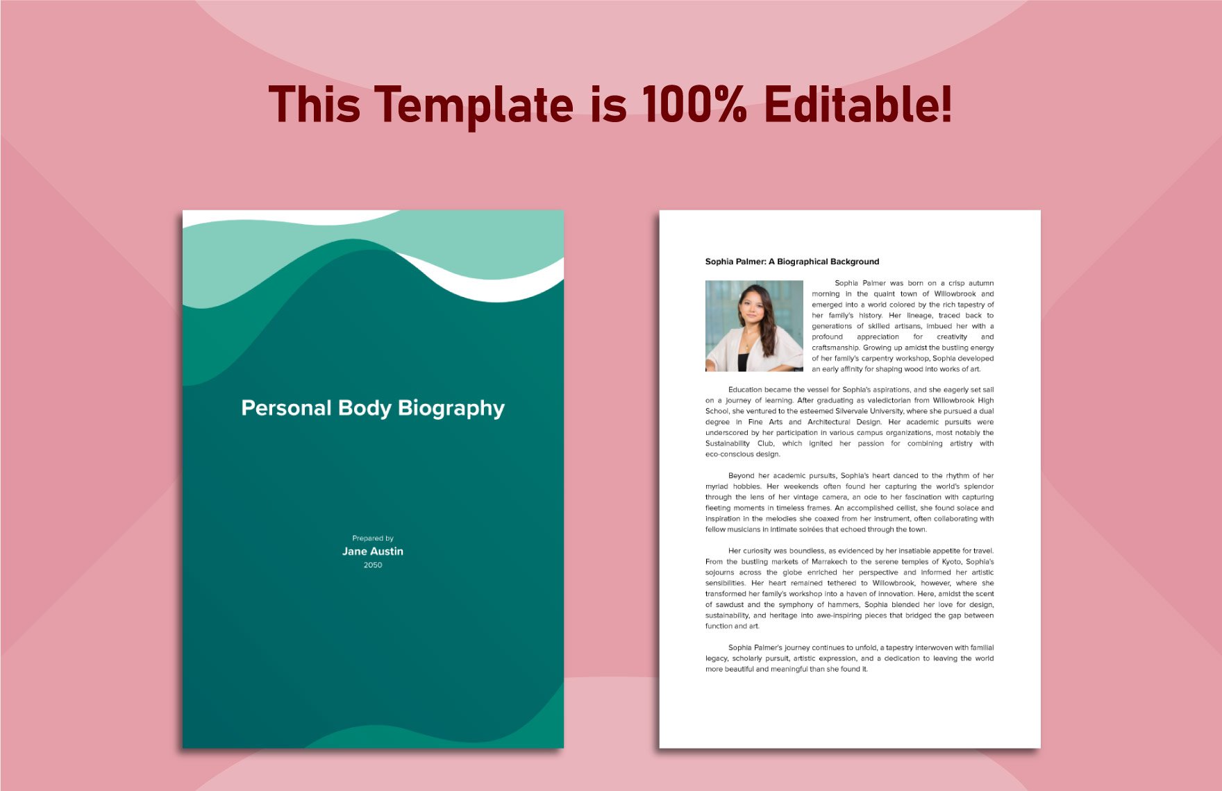 Personal Body Biography Template Download in Word, Google Docs, PDF