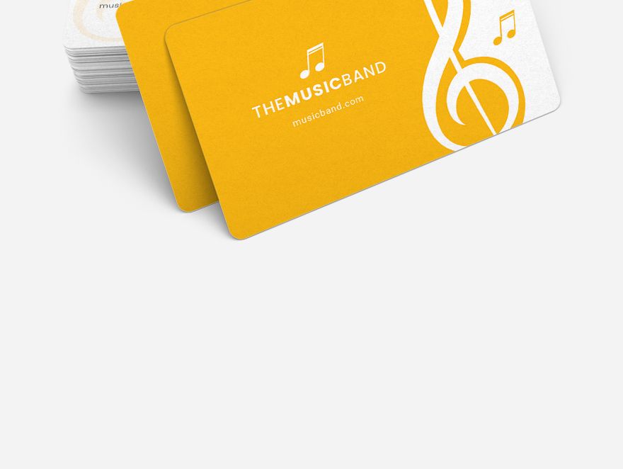 Music Band Business Card