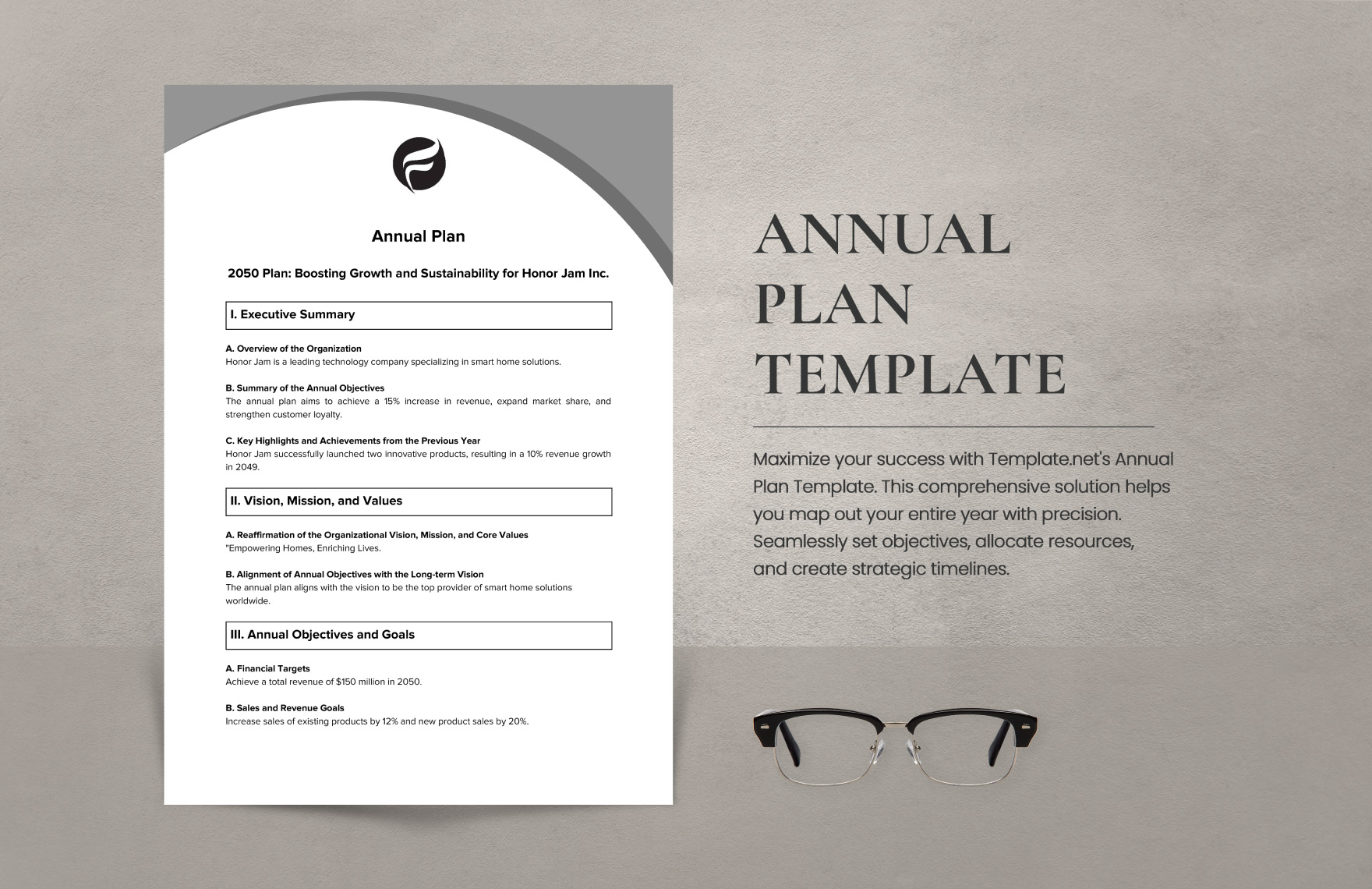 Free Annual Plan Template Download In Word Google Docs PDF
