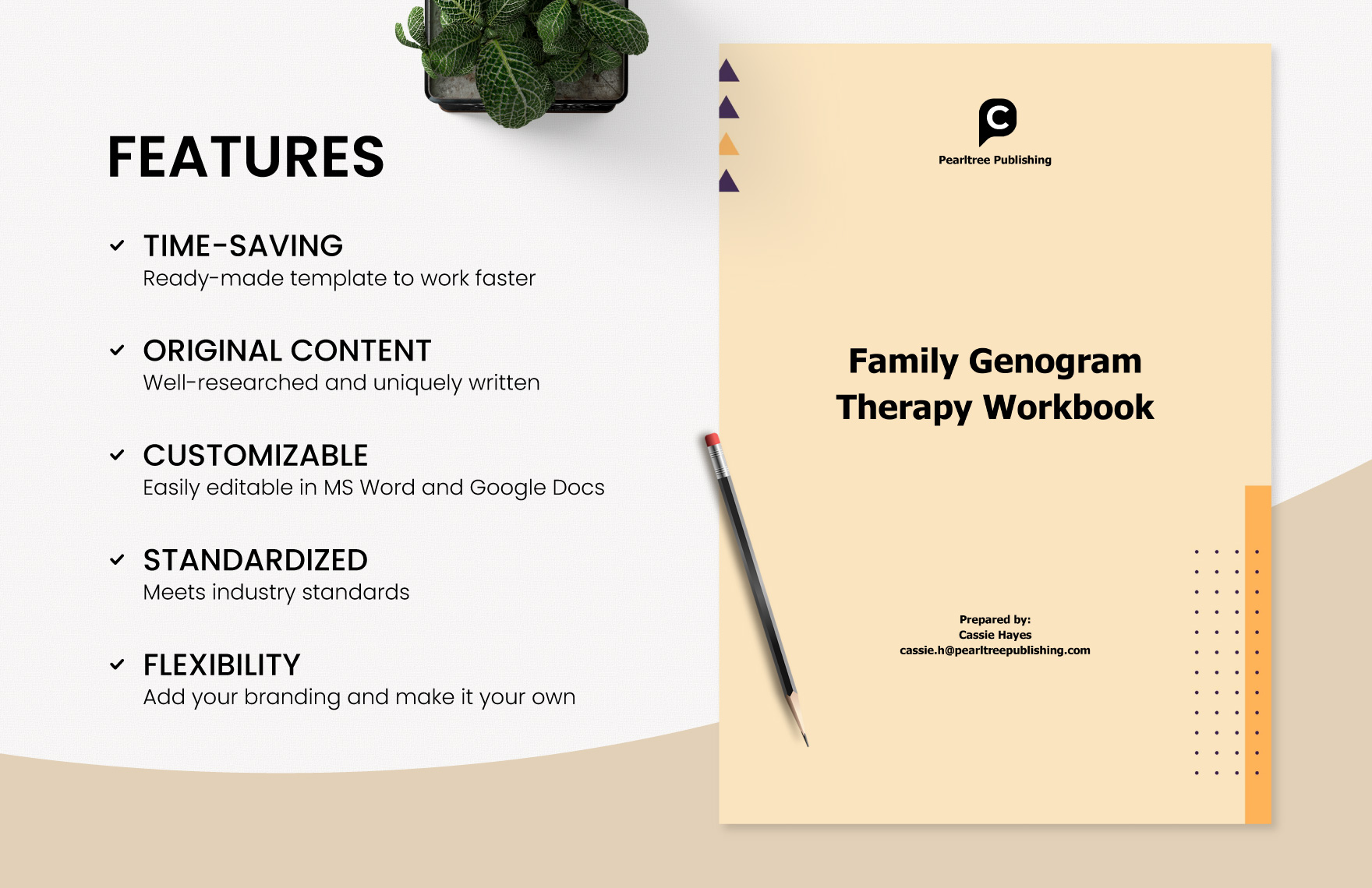 Family Genogram Therapy Workbook Template