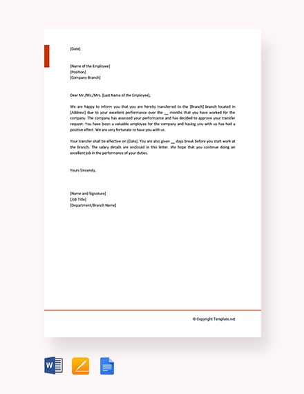 Free Letter Templates