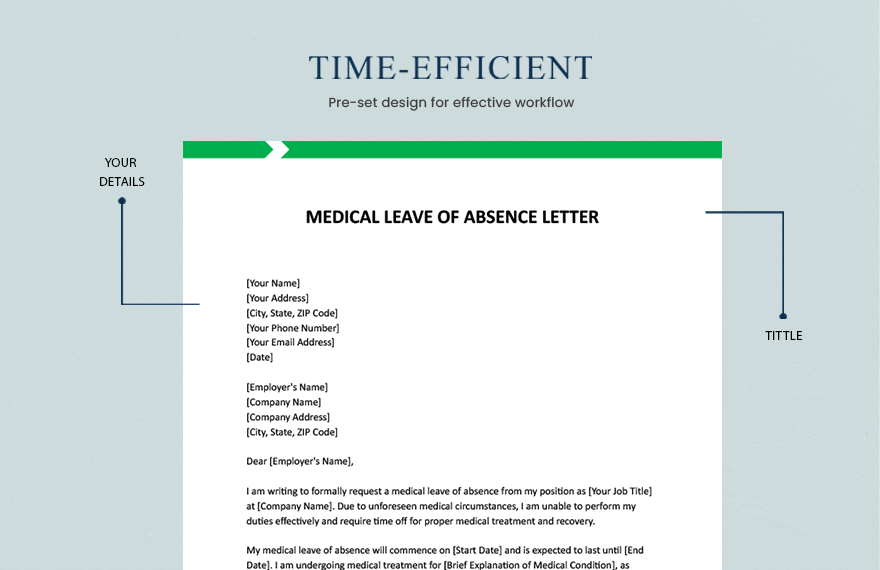 Medical Leave Of Absence Letter