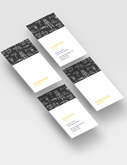 handyman business card template word psd apple pages sample handyman business cards
