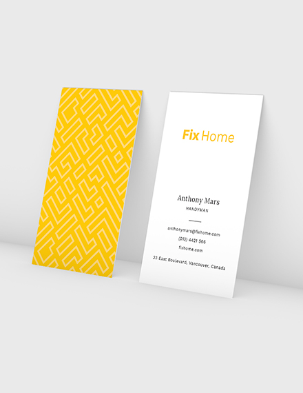 handyman service business card template word psd apple sample handyman business cards