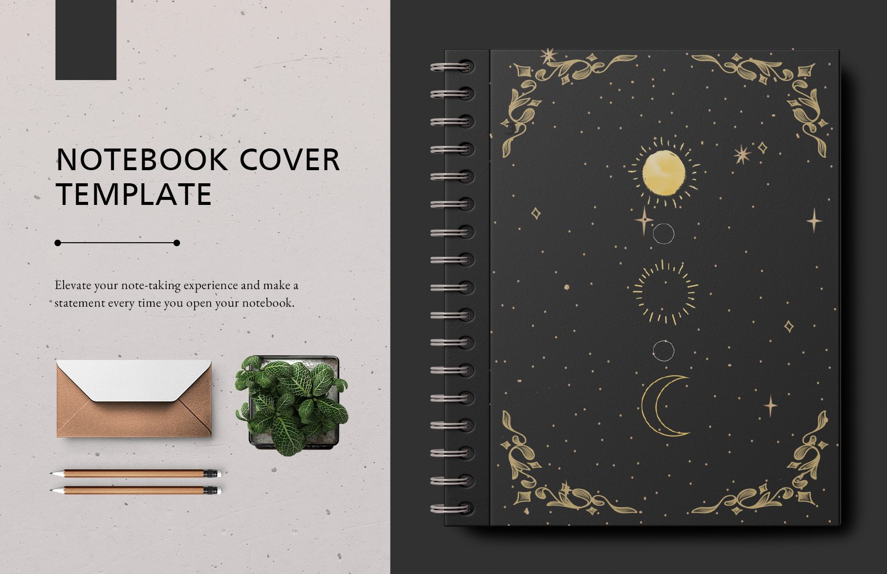 Free Notebook Cover Template