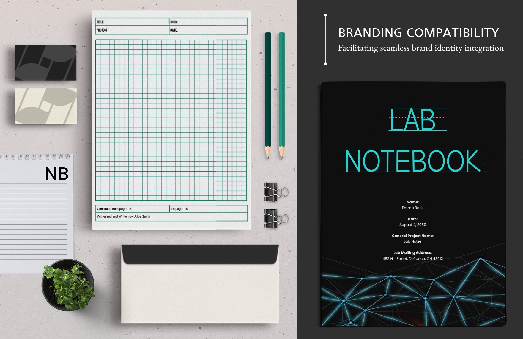 Lab Notebook Template