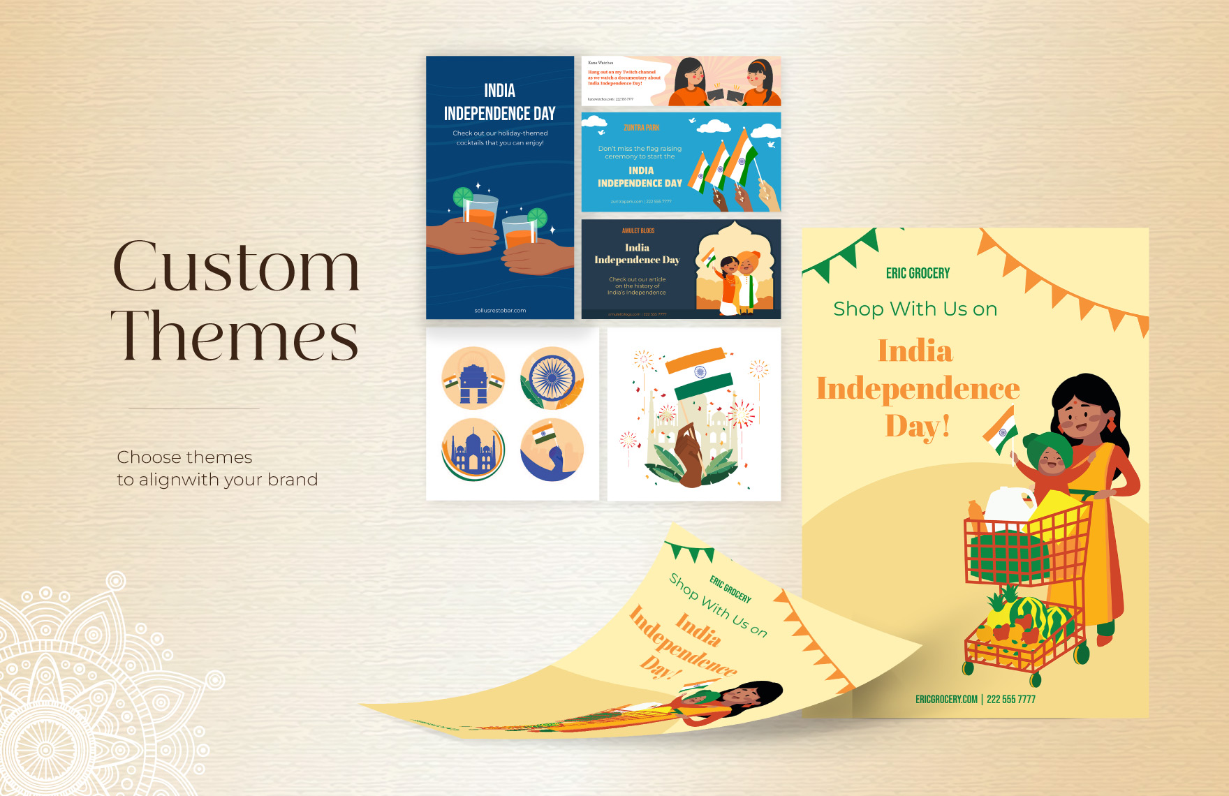  20+ India Independence Day Template Bundle