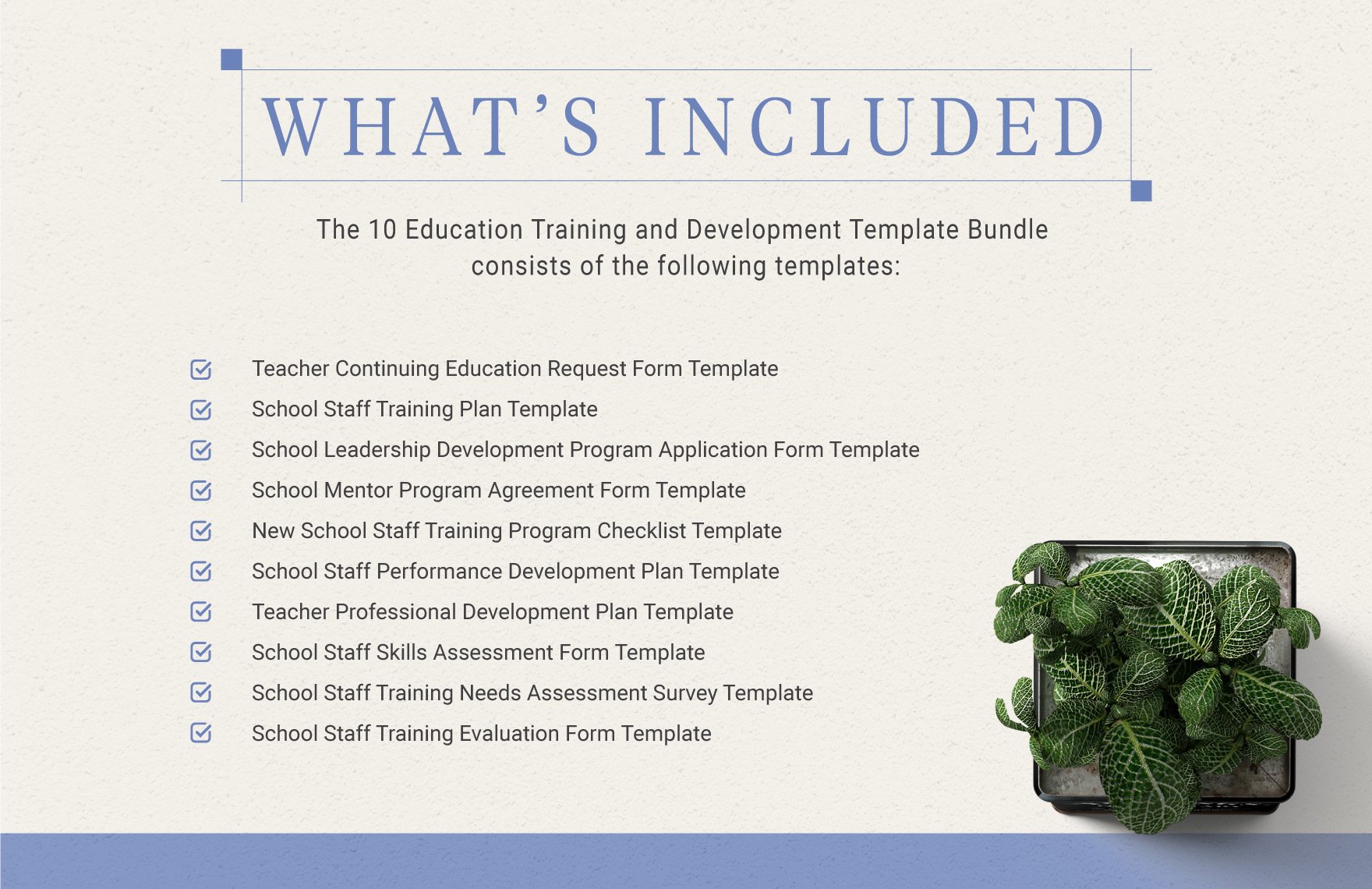 10 Education Training and Development Template Bundle