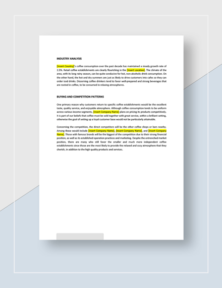 Target Market Analysis Example Template Google Docs Word Apple 