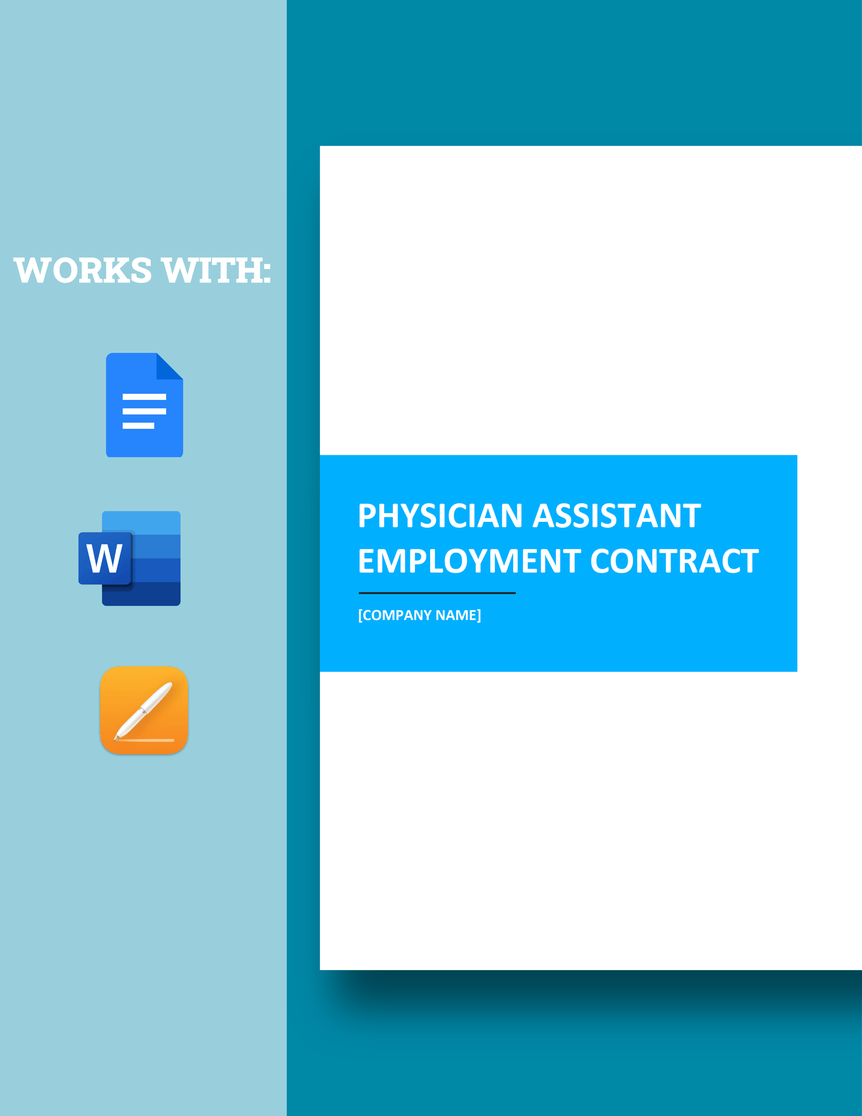Physician Assistant Employment Contract Template