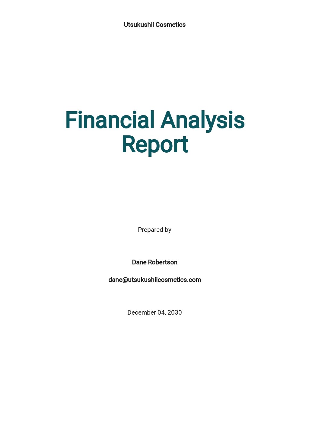 Financial Analysis Report Template.jpe