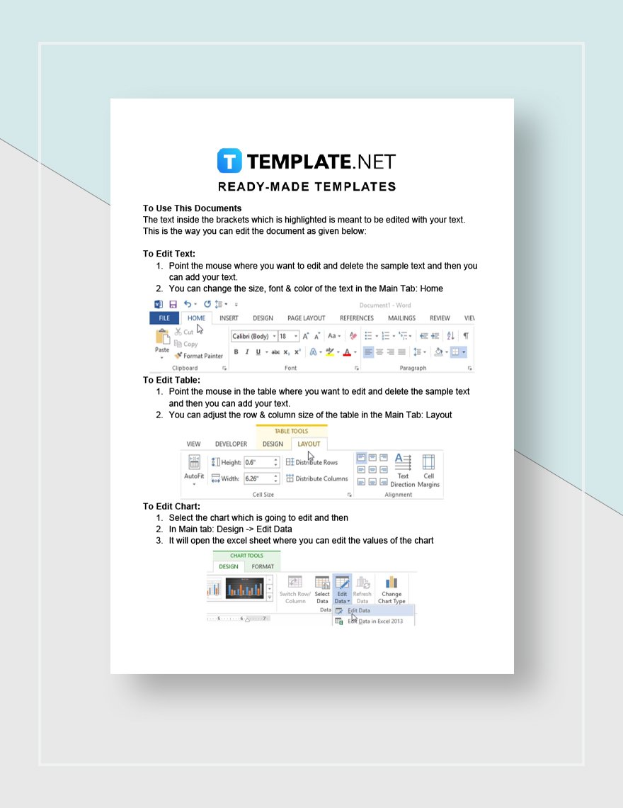 Business Trip Report Template