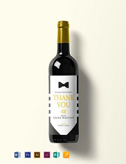 Wine Label Template Free from images.template.net