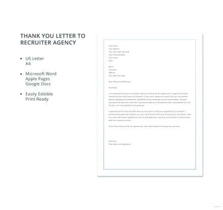 Agency Offer Letter Template: Download 700+ Letters in Word, Pages ...