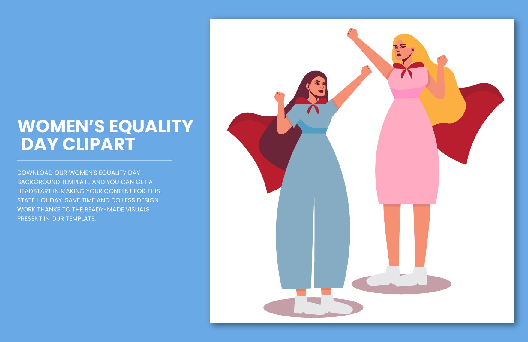 Free Womens Equality Day Clipart in PDF, Illustrator, SVG, JPG