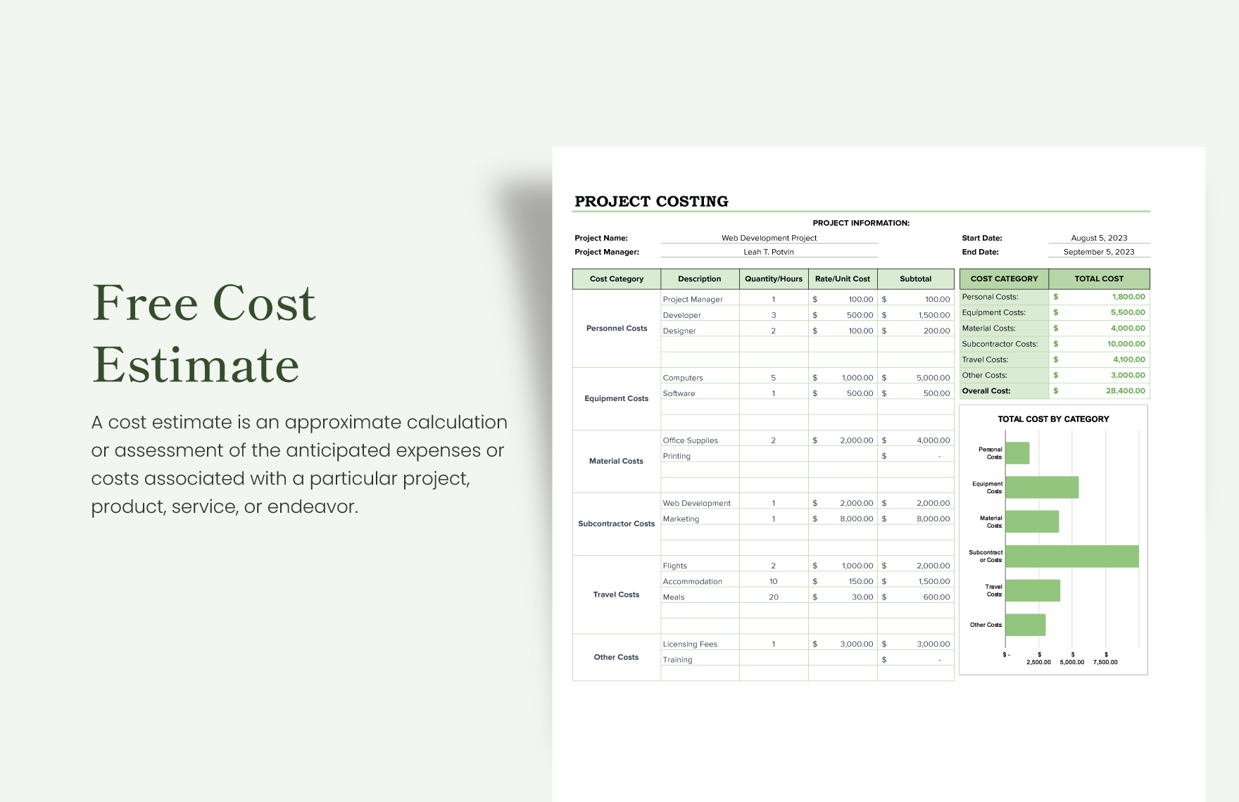 cost-estimate