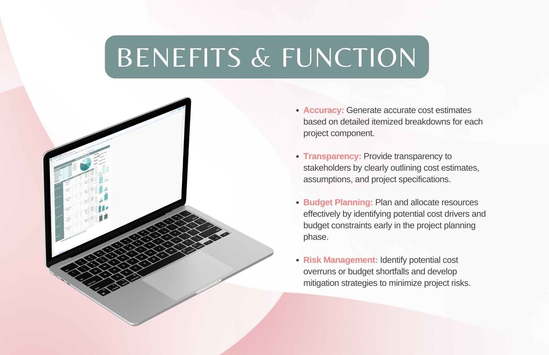 Cost Estimate Template