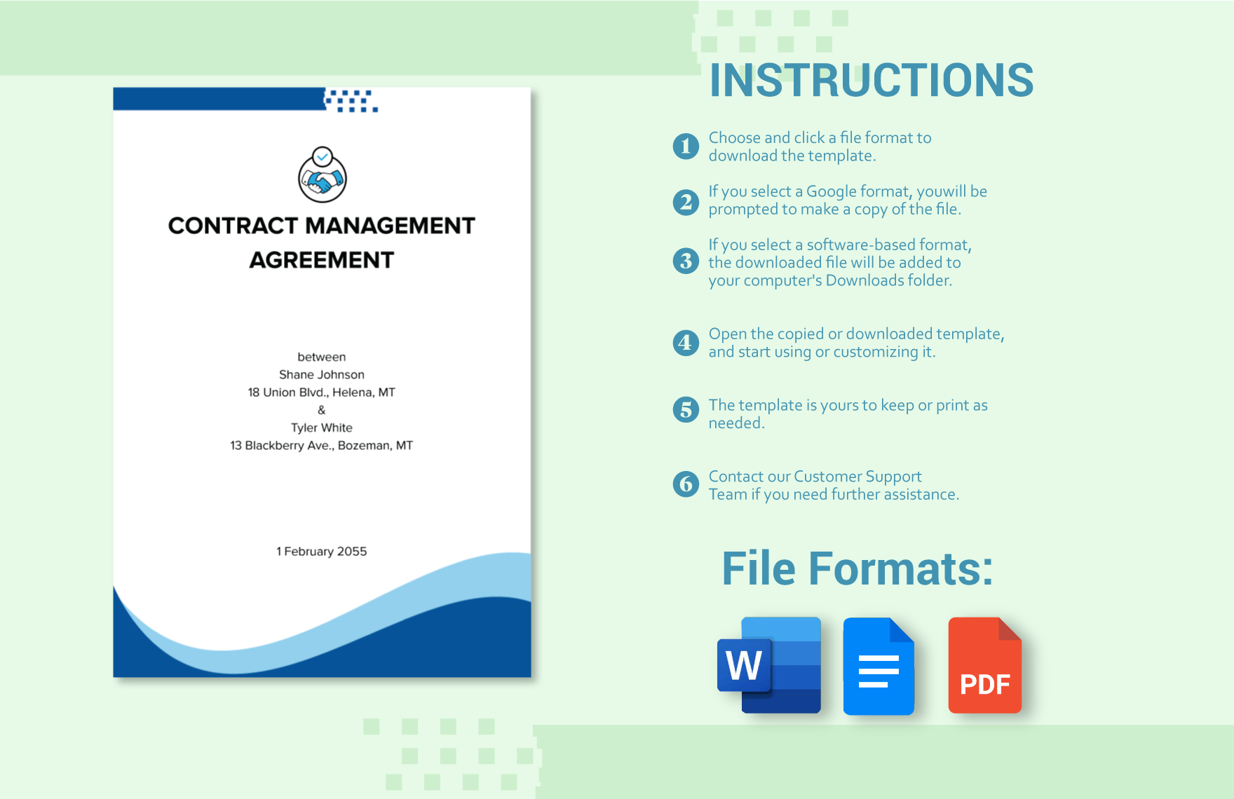 Contract Management Template
