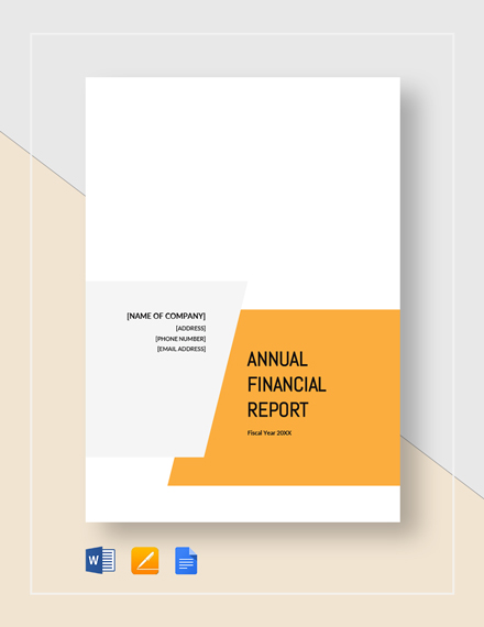 financial report sample for small business 10