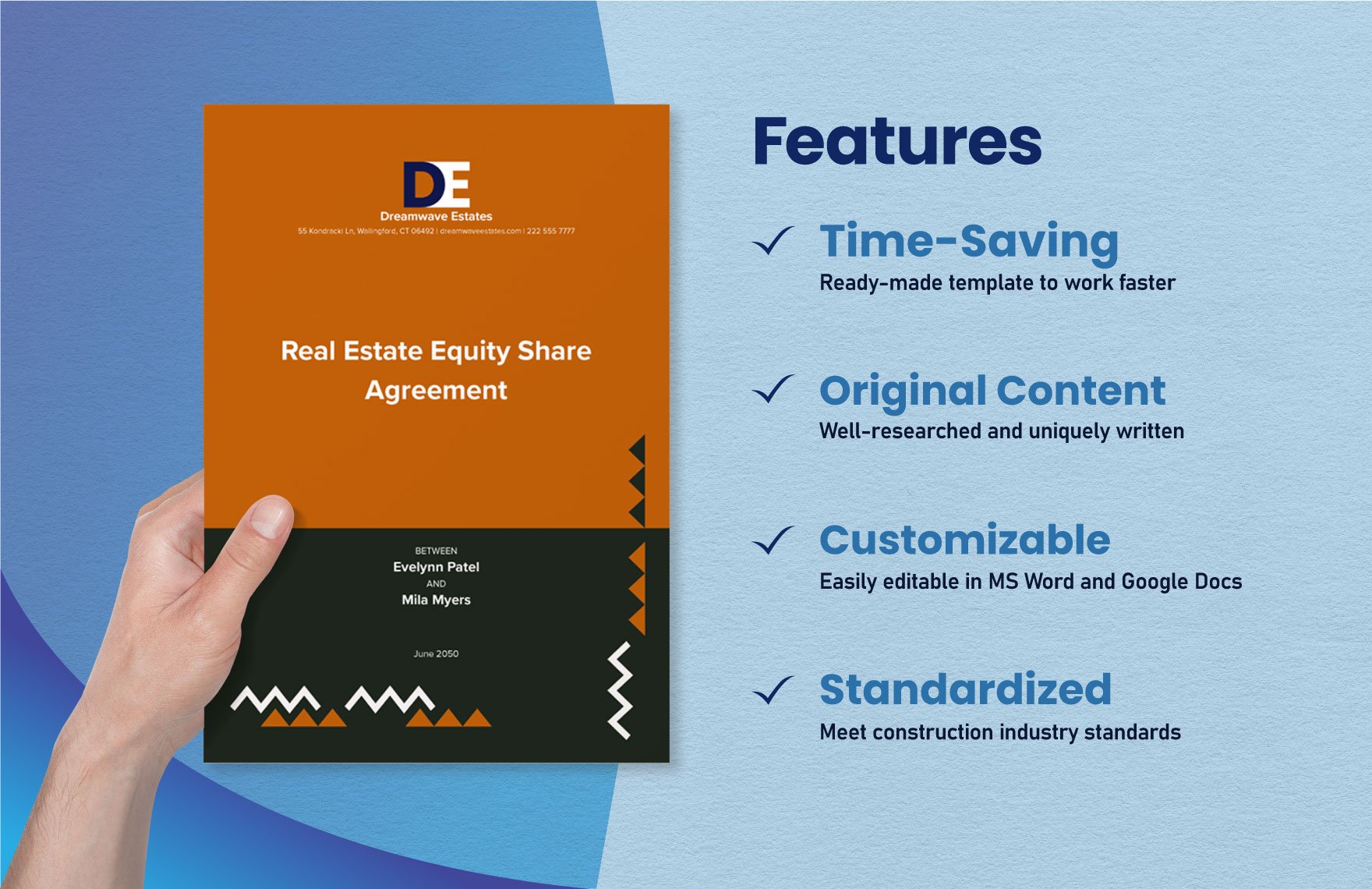 Real Estate Equity Share Agreement