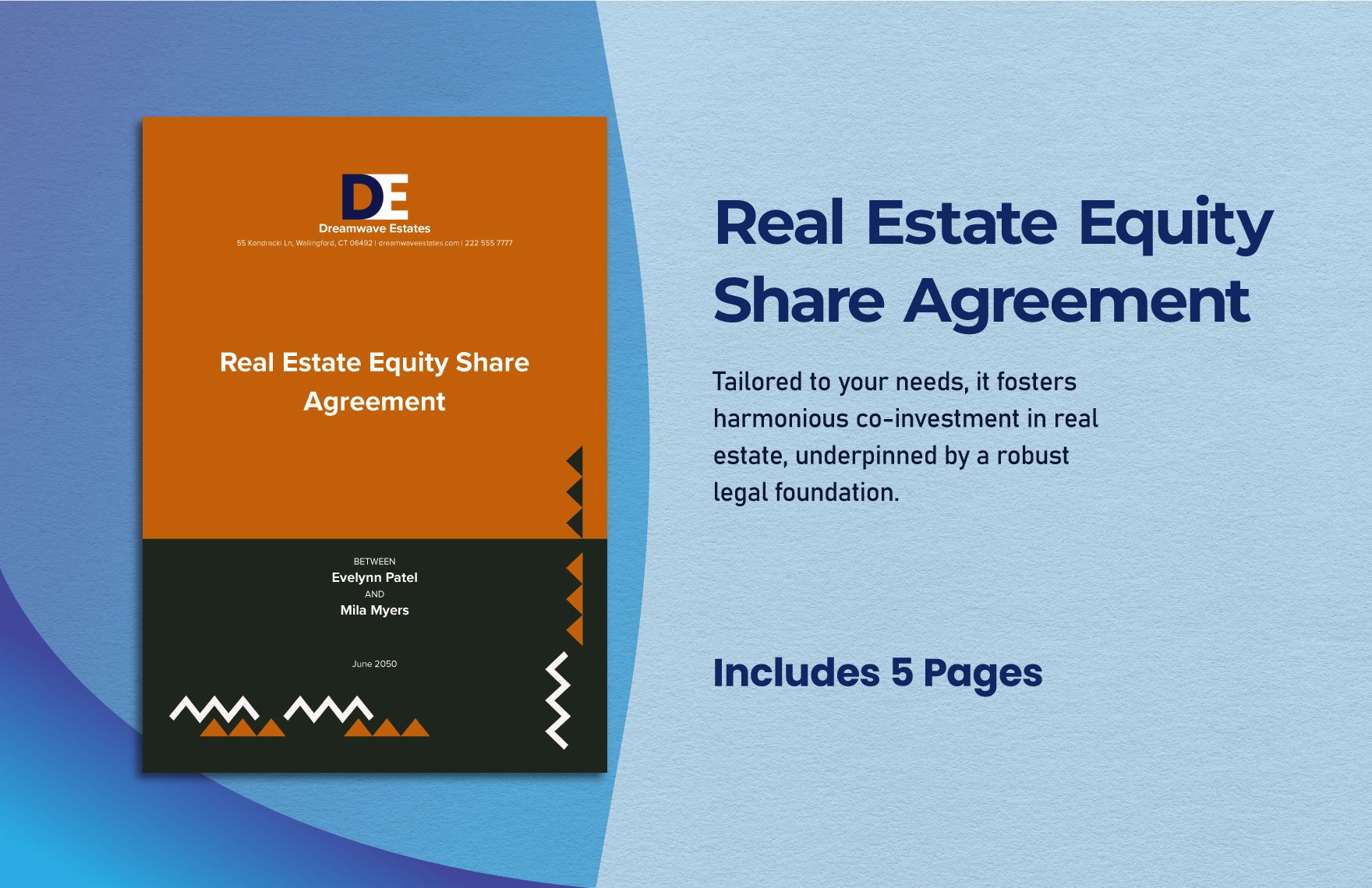 Real Estate Equity Share Agreement
