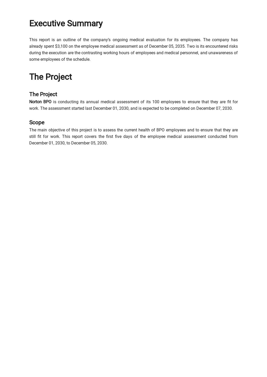 Report Outline Template [Free PDF] Word Apple Pages Google Docs