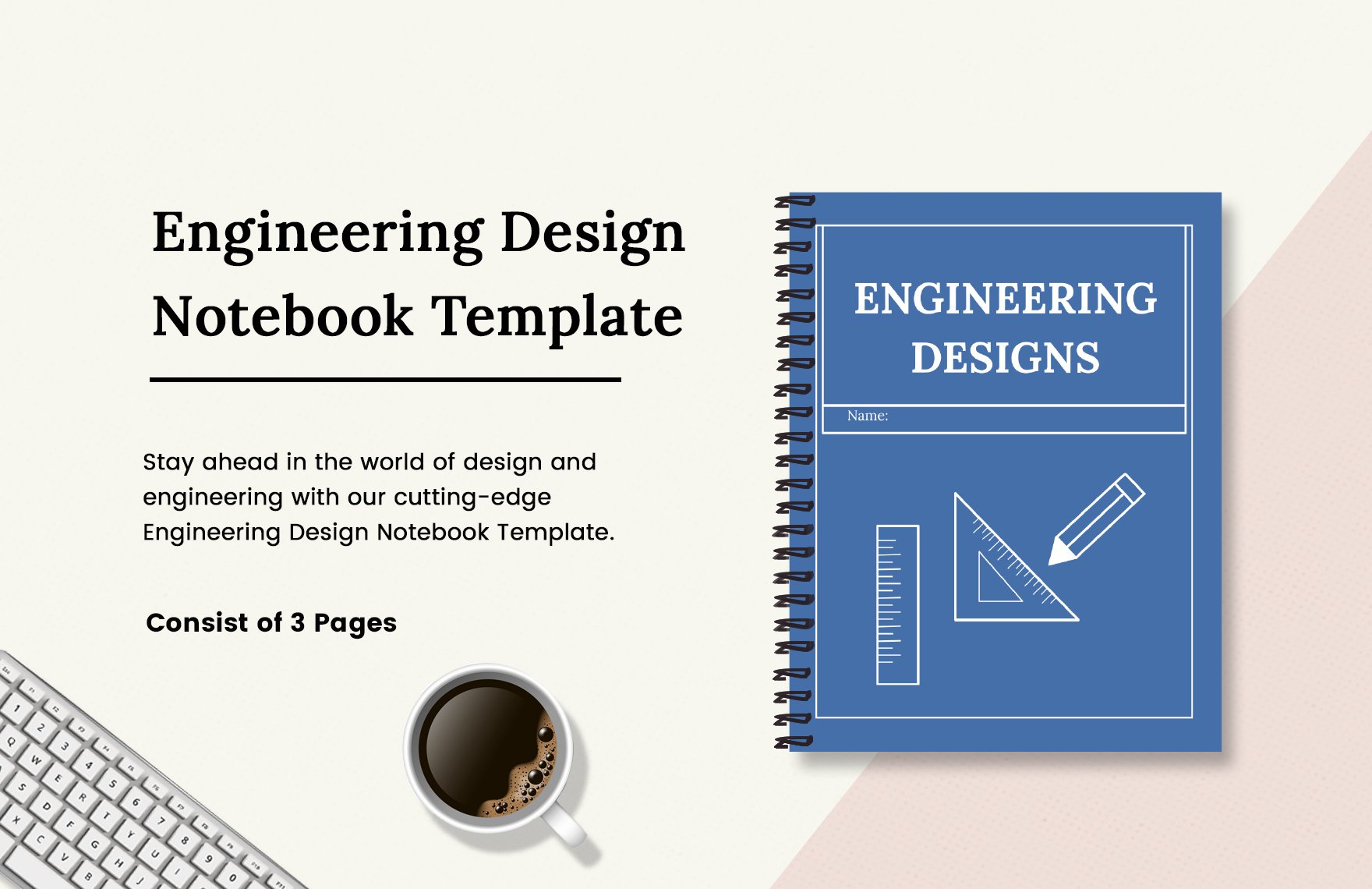 Engineering Design Notebook Template in Word, Google Docs, PDF