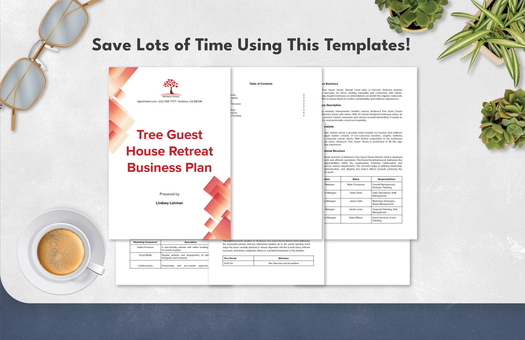 retreat center business plan pdf